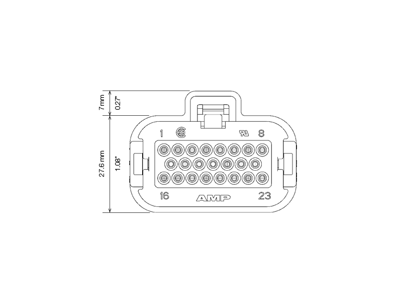 M640 Connector Set connection diagram